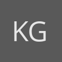 Kristen Green avatar consisting of their initials in a circle with a dark grey background and light grey text.