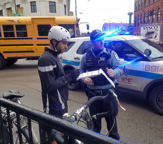 Cops Serve and Protect by Ticketing Cyclists for Totally Harmless Behavior