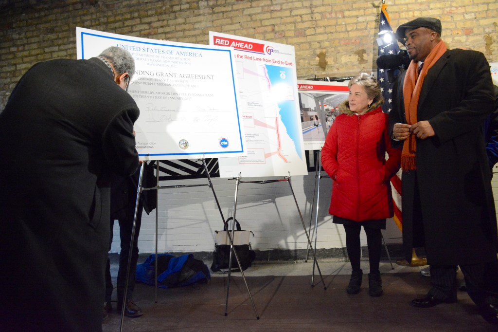 Thanks Obama: Feds Award $1.1 Billion for Red and Purple Line Modernization