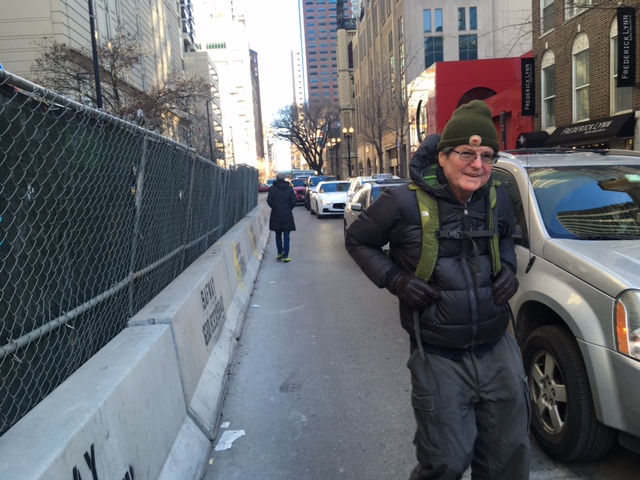 Contractor for River North TOD Ignores Permit Rules, Continues to Block Sidewalk