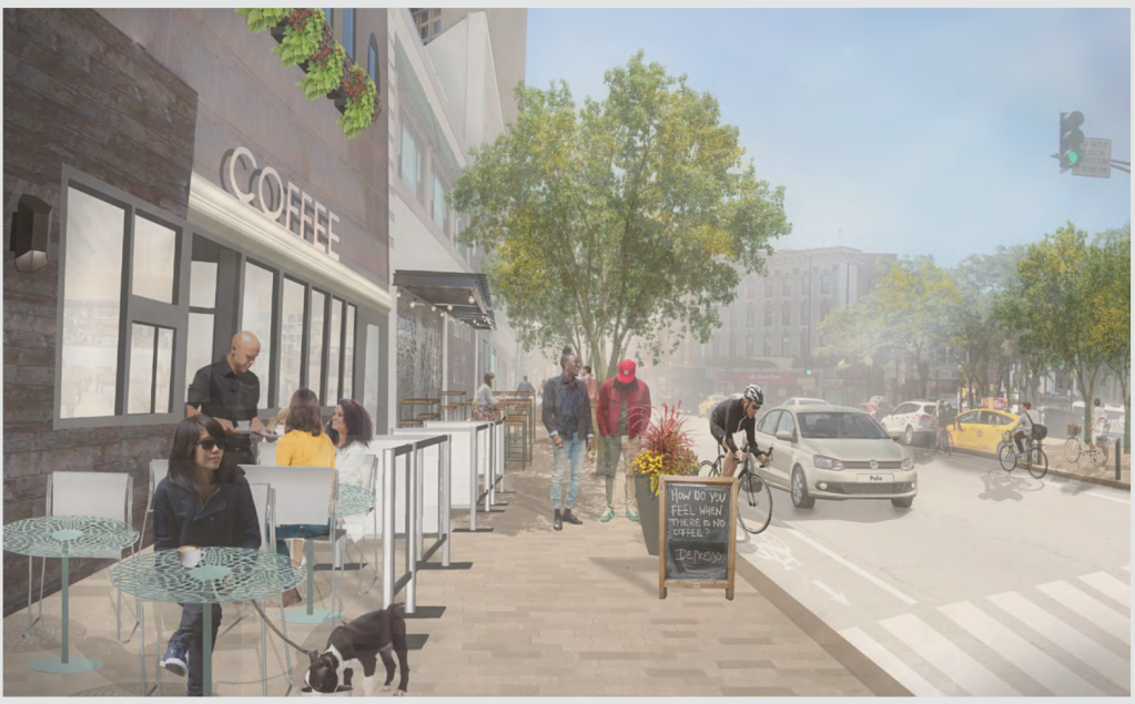 Plan for Polish Triangle Would Create a Better Biking & Business Environment