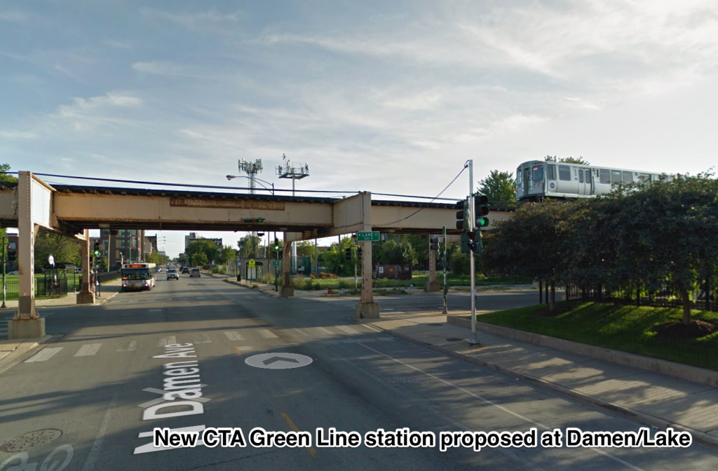 O’Hare Express Train: Bad, But New Damen Green Line Station: Good.