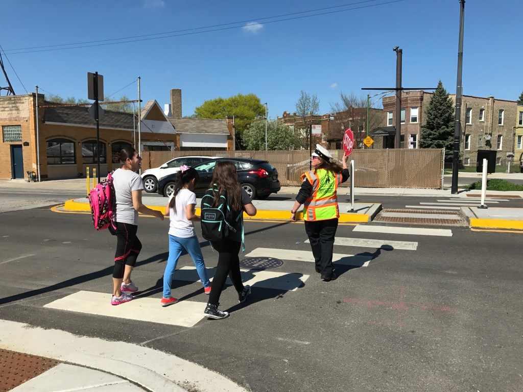 Ana the Crossing Guard Confronts Dangerous Drivers to Keep Kids Safe