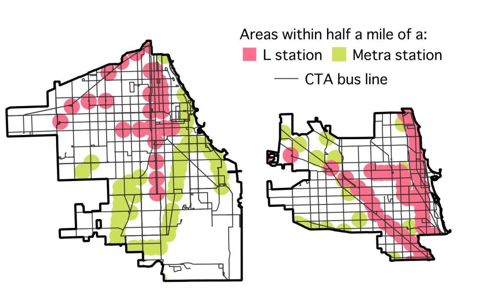 Daniel Kay Hertz Breaks Down the North Side / South Side Transit Gap