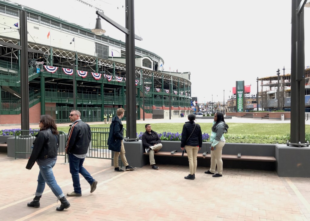 The New Park at Wrigley Takes Space Away from Cars and Gives It to People