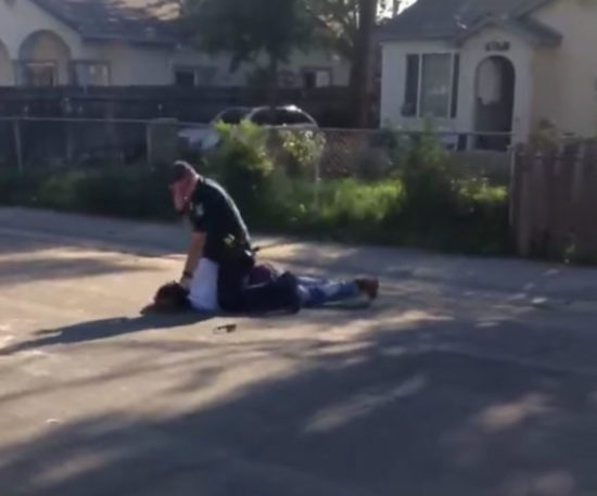 The “Jaywalker” Brutalized By Sacramento Police Was Stopped for No Reason at All