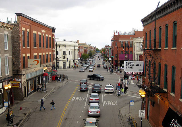 Eliminating Left Turns for Cars at North/Damen Would Create More Space for People