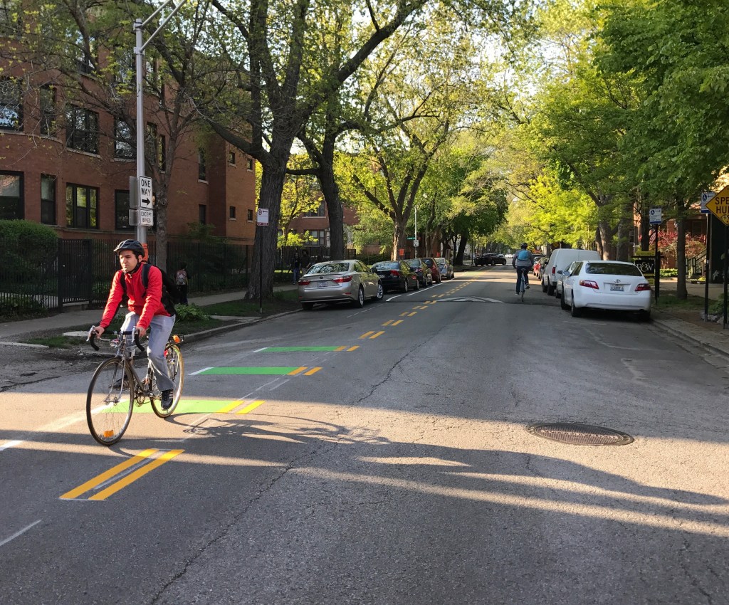Folks Want to be Able to Bike Safely on Rogers Park Side Street