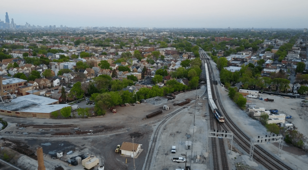 Check Out Steven’s Trippy Aerial Footage of Tracks and Neighborhoods West of The 606