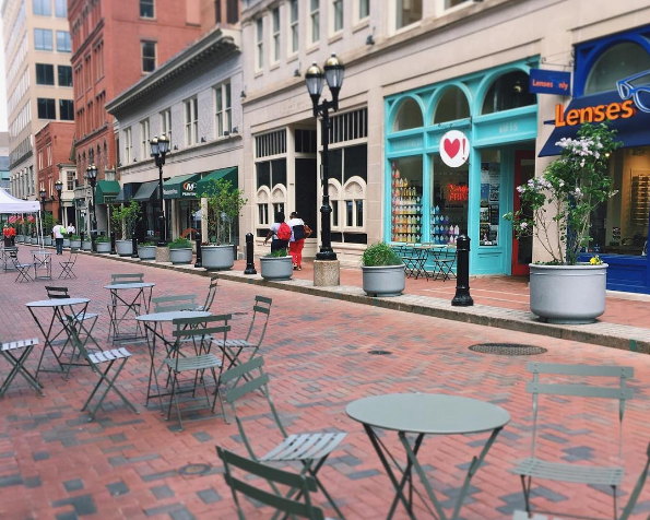 Downtown Hartford Marries Parking Meter Reform With Car-Free Streets