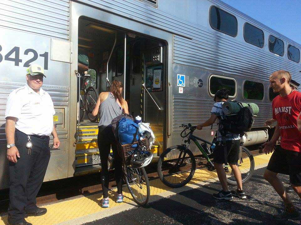 The Chicago Region’s Bike-Friendly Rail Service Makes Car-Free Camping a Breeze