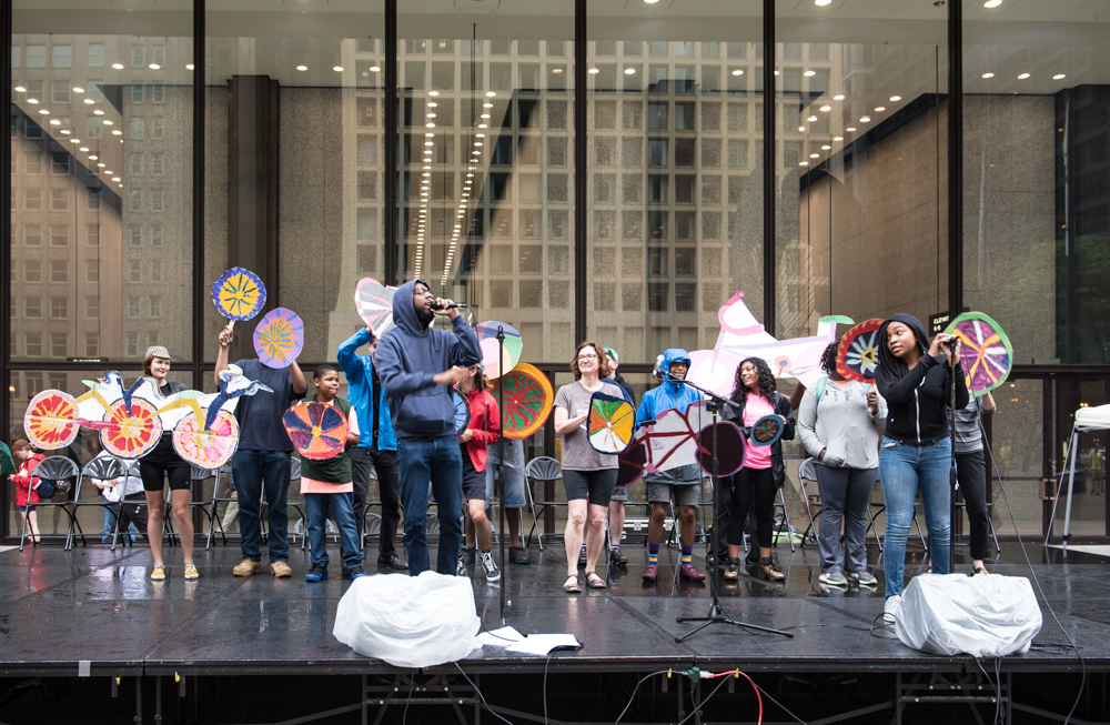 CDOT Presented Awards to Advocates at Today’s Soggy, Fun Bike to Work Rally