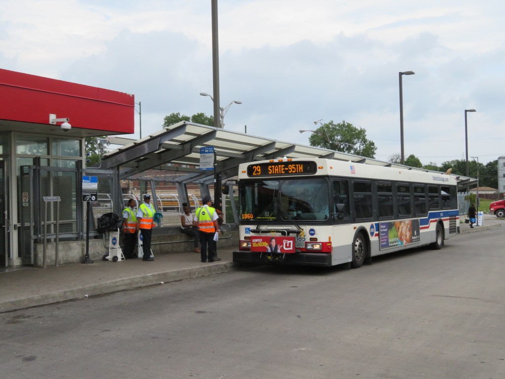 Eyes on the Street: Prepaid Bus Boarding Pilots at Belmont/LSD and 69th Street Red Line
