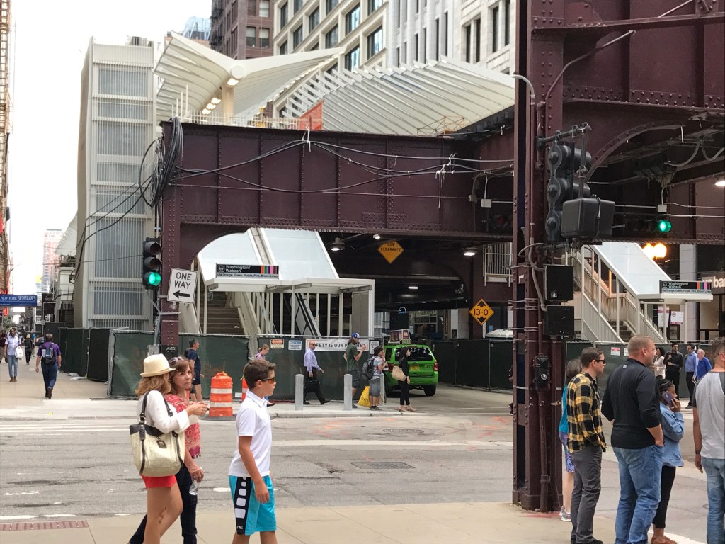 Washington-Wabash Opens August 31, State/Lake Station Expansion Planned