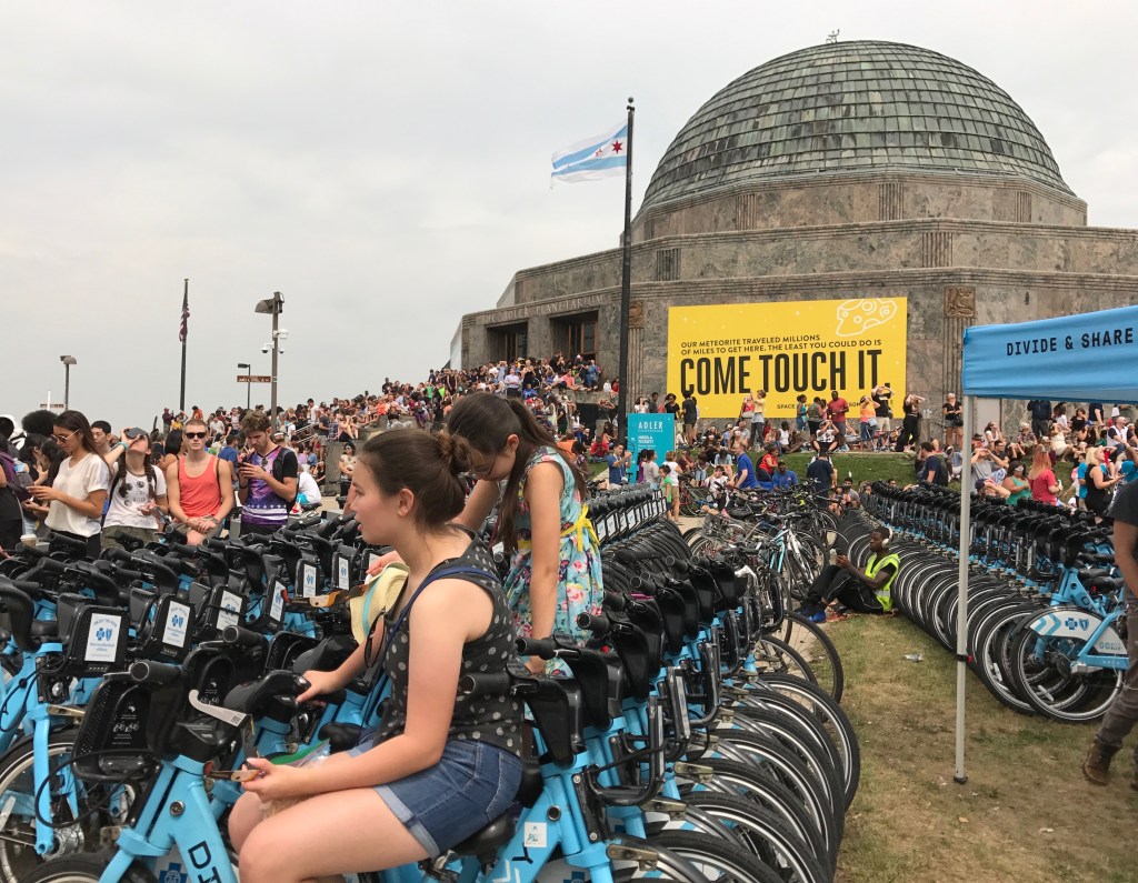 Eyes on the Street: Cycling the Solar Eclipse