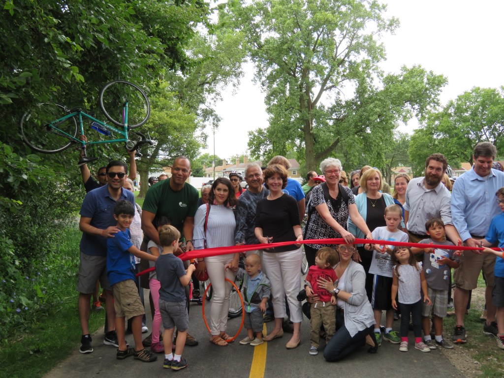 The Long-Awaited North Branch Trail Extension to Foster Avenue Is Ready to Ride