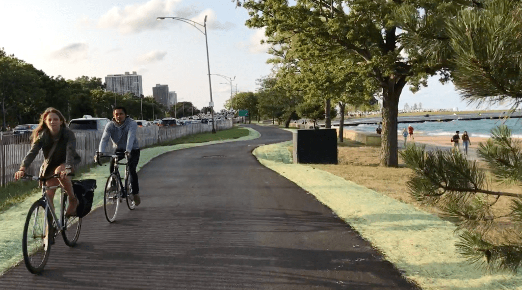 Eyes on the Street: Biking the New Separated Lakefront Trail Between North and Fullerton