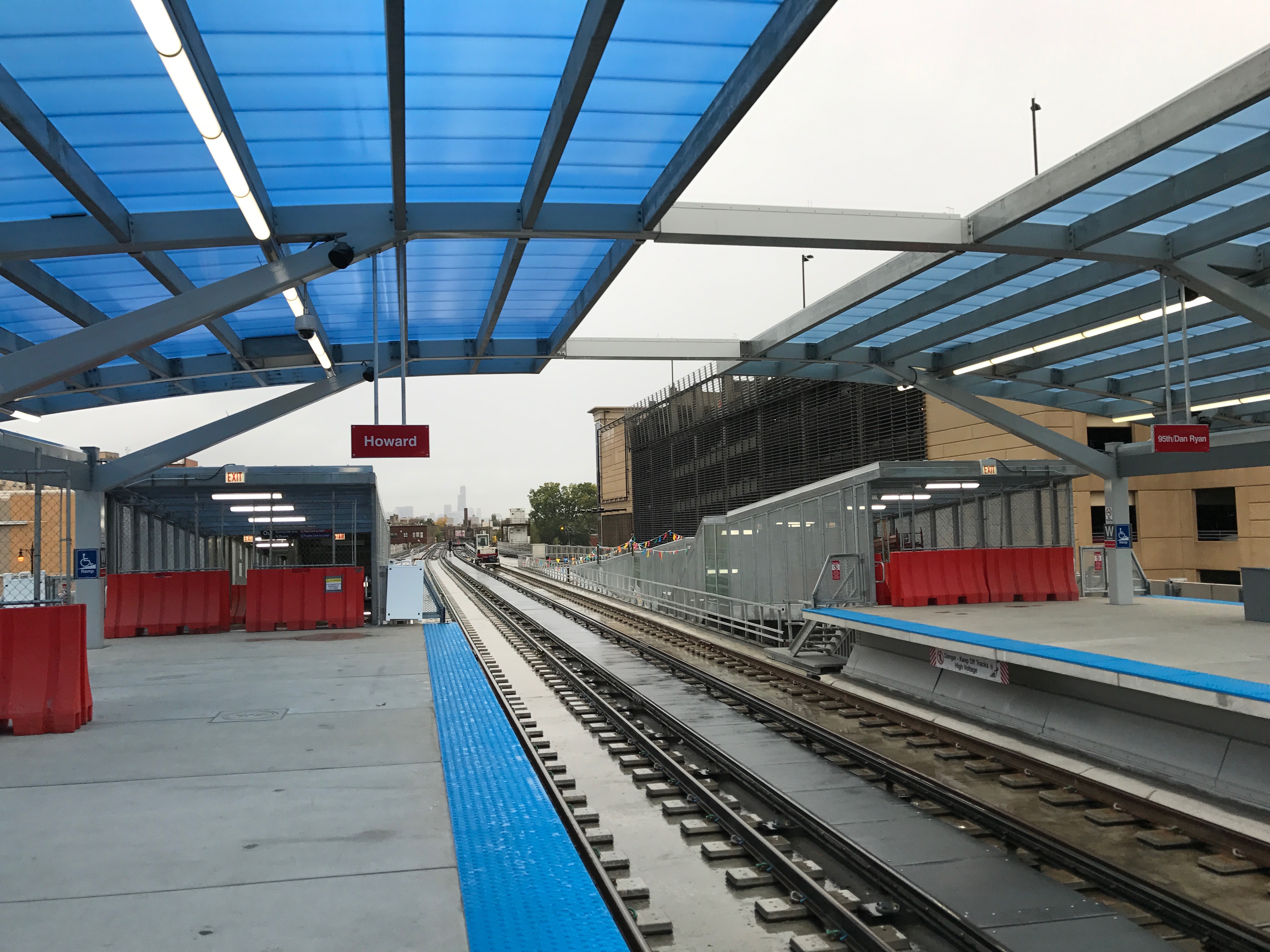 The future exists from the platforms to Sunnyside. Photo: John Greenfield