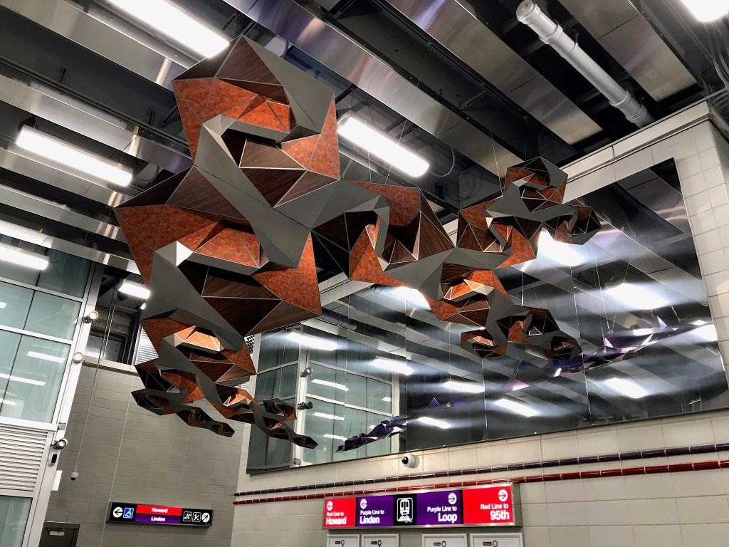 New Platform, Entrance, Artwork Debut at Wilson Station