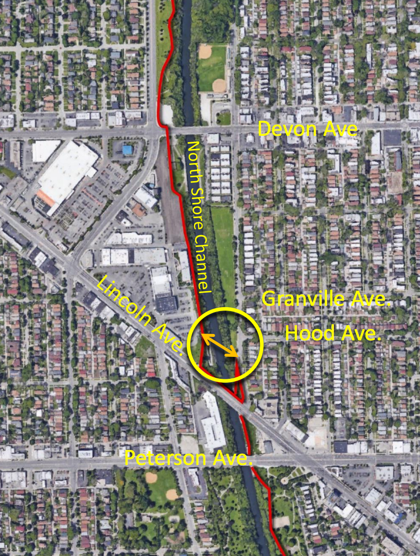 The bridge will make it unnecessary to cross between the two sides of the trail via busy Lincoln or Kedzie. Image: CDOT