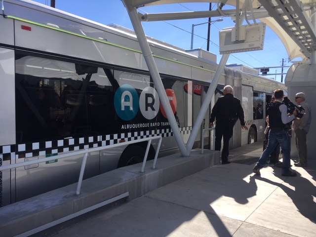 Albuquerque’s Ground-Breaking BRT Project Makes Its Maiden Voyage on Route 66