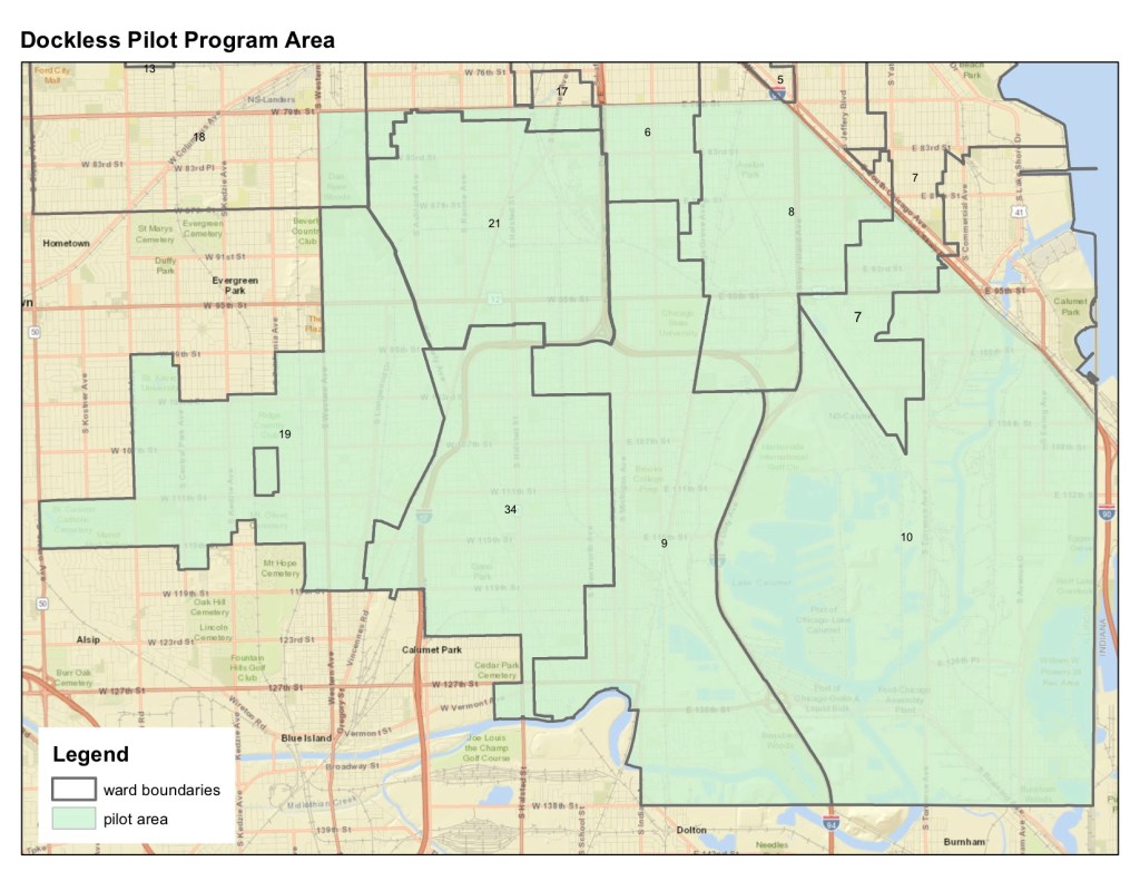 CDOT Breaks Its Silence on Tuesday’s Dockless Launch, Shares Coverage Map