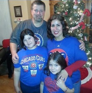 Sandra A. Mitchell and her family.