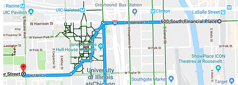 Google Maps directions were more helpful.