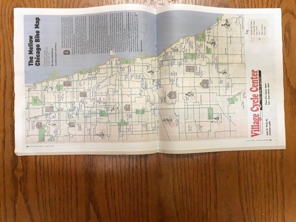 The Mellow Chicago Bike Map Highlights Low-Stress Routes