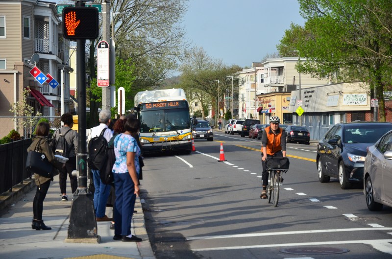 Boston Fixed Its Most Frustrating Street for Bus Riders, But Just for a Month