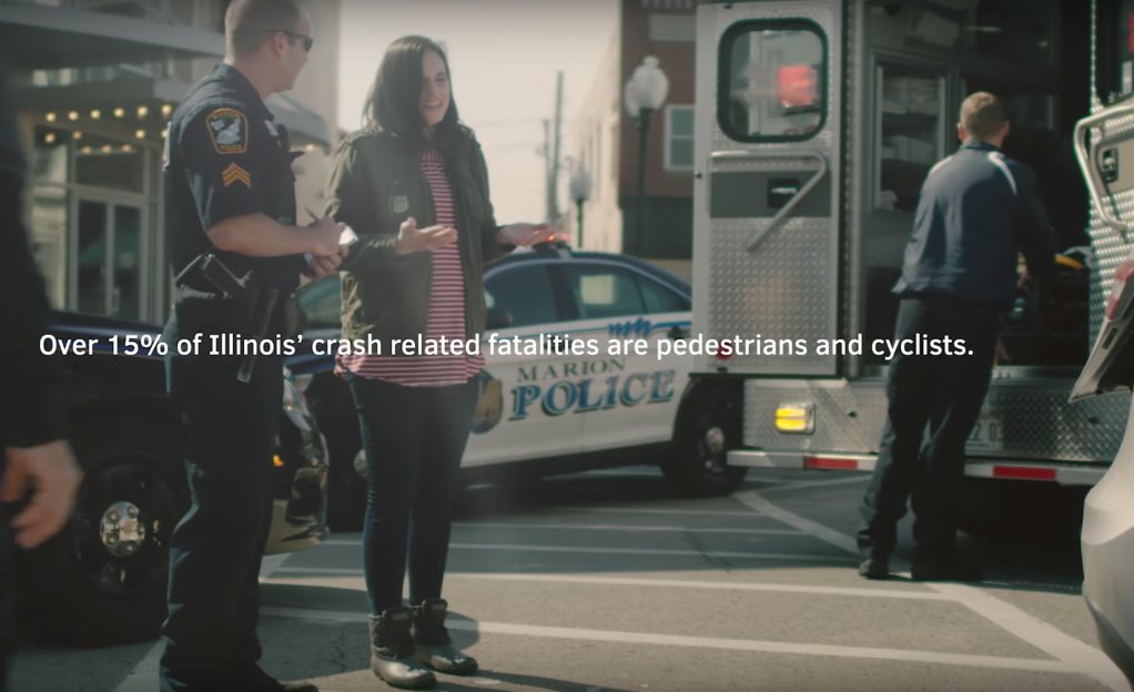 IDOT’s “Life or Death” Campaign Urges Drivers to Show Due Care for Pedestrians and Cyclists