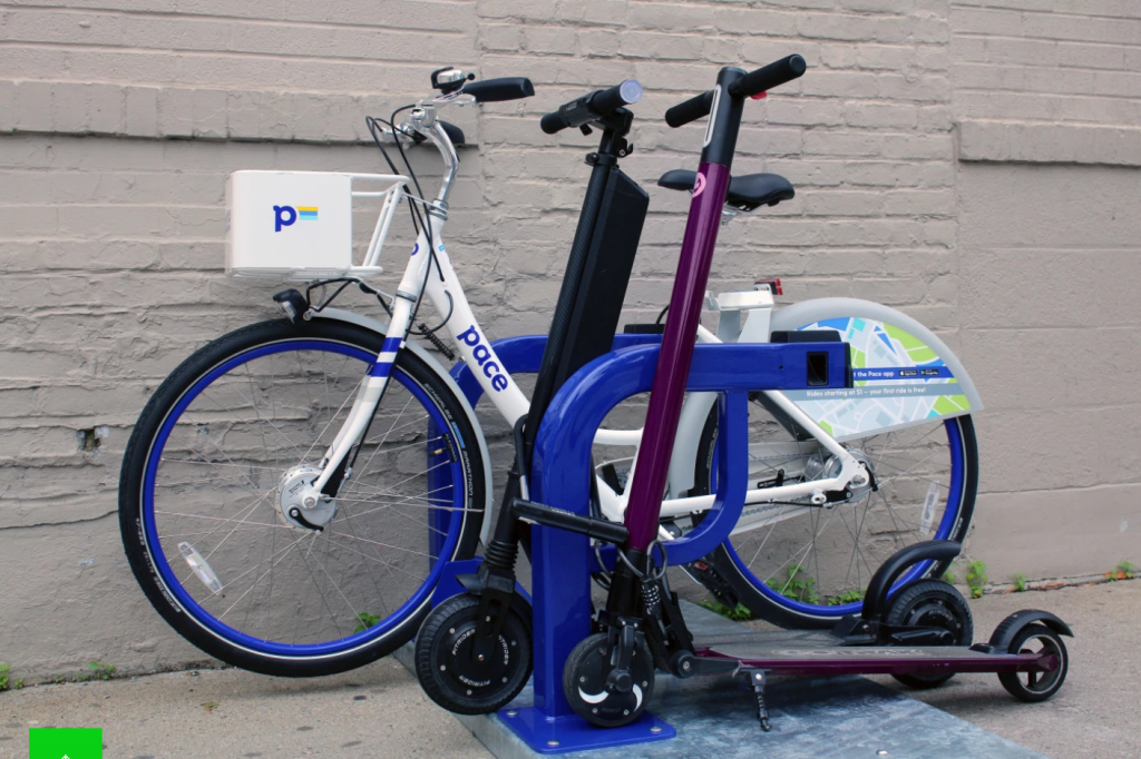 Pace Is Installing 25 “Mobility Parking Platforms,” AKA Bike Racks, in DoBi Zone
