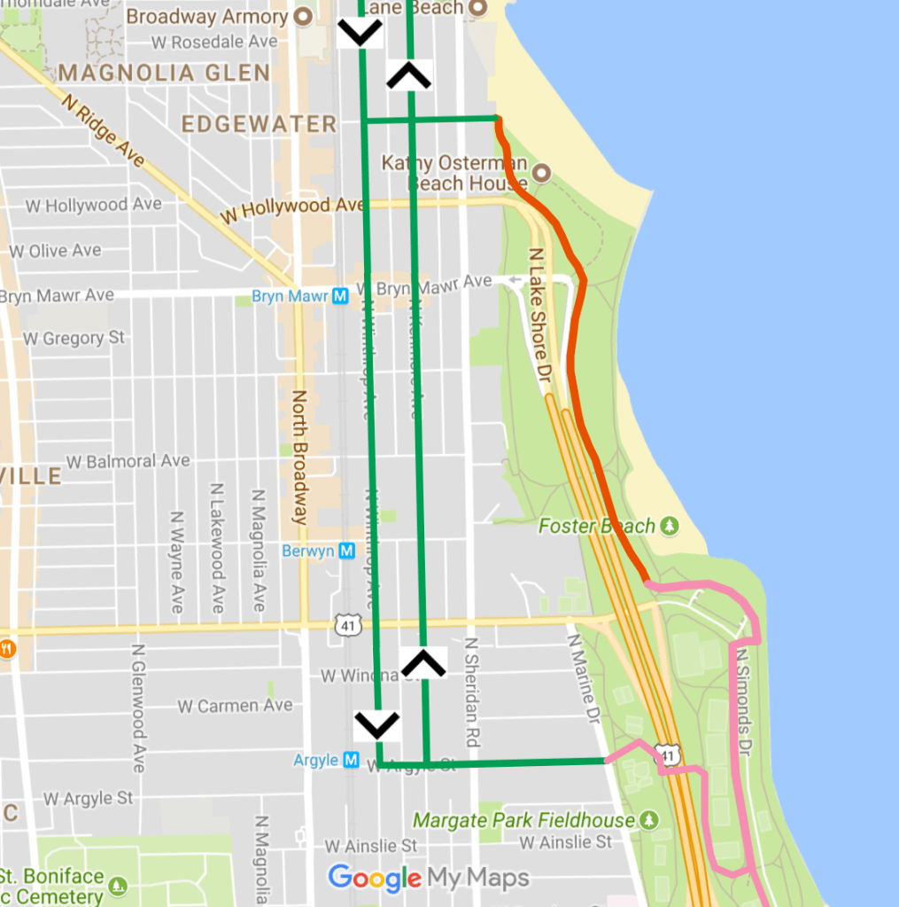 A Mellow Bike Detour for the North Lakefront Trail Shutdown