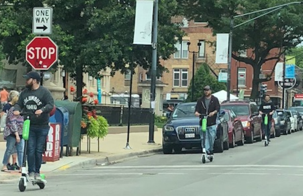 Ready or Not, Dockless Scooters Have Arrived in Chicago