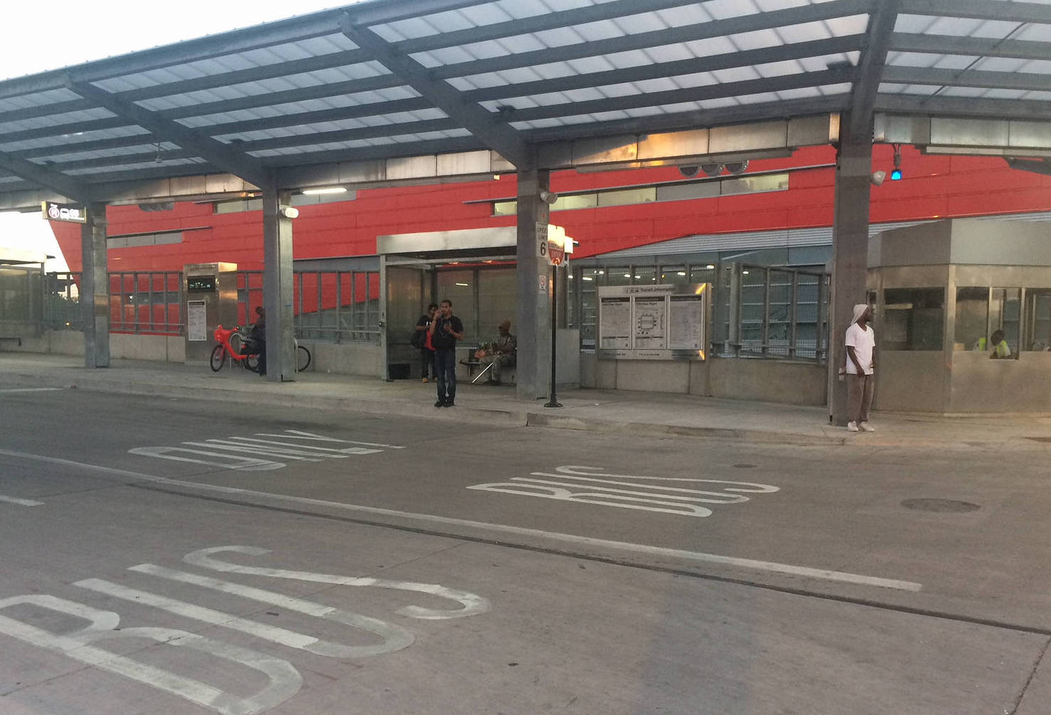A side view of the south terminal. Photo: James Porter