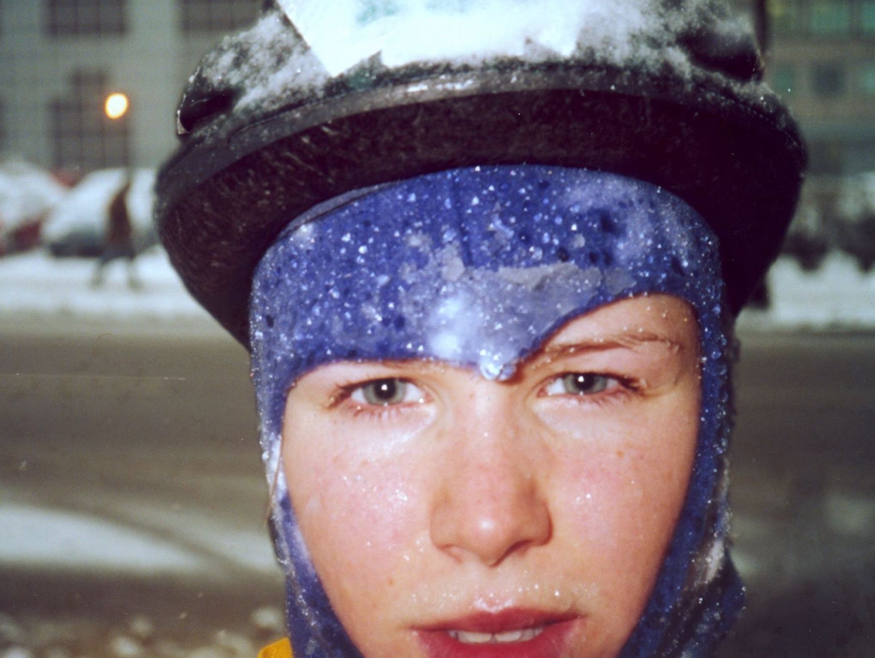 Homemade balaclava. Photo: Gin Kilgore