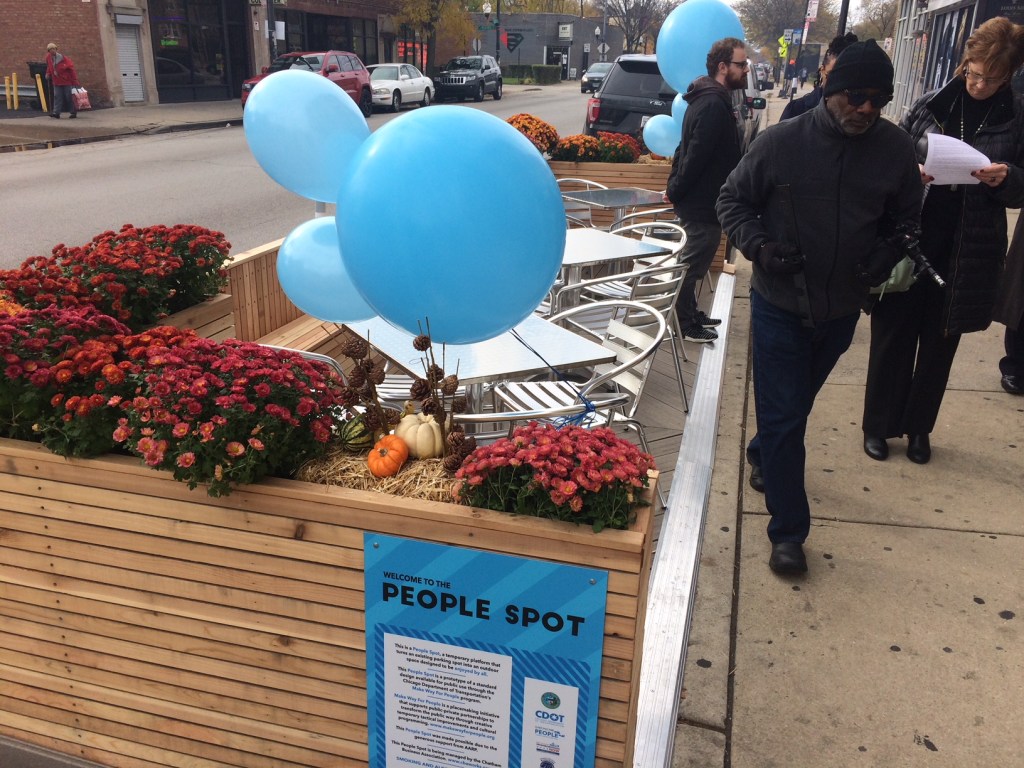 CDOT Creates a New “Off-the-Shelf” Parklet Design, Installs a Prototype in Chatham