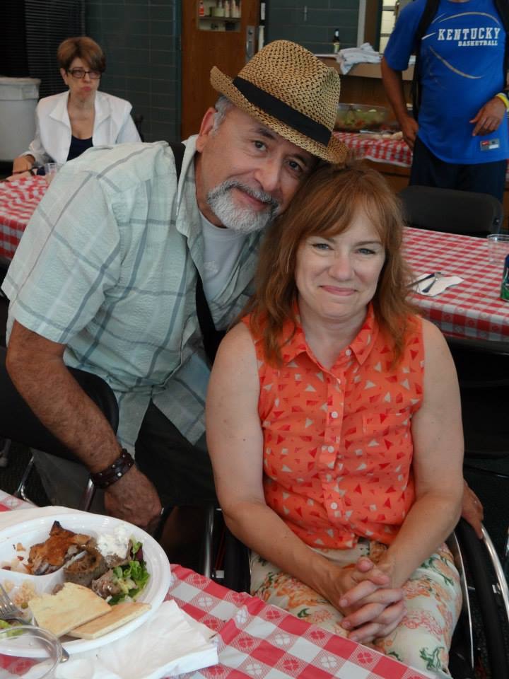 Jesse Rodriguez and Linda Mastandrea. Photo courtesy of Linda Mastandrea