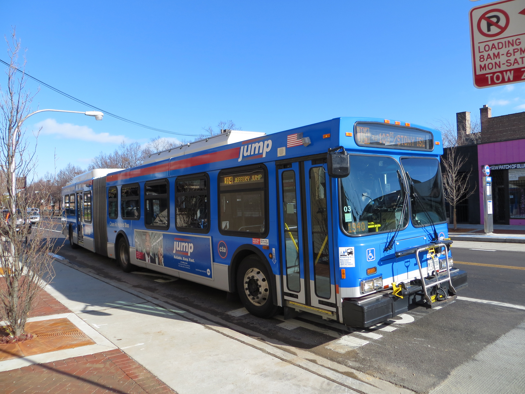 A Jeffery Jump bus. Photo: CTA