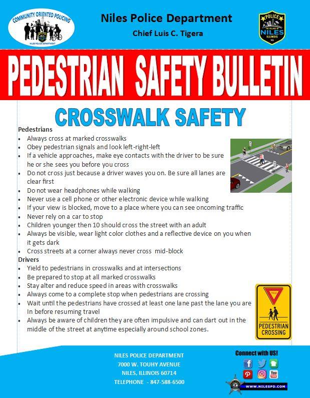 After Drivers Kill 3 Seniors in the Niles Area Within a Month, Police Scold Pedestrians