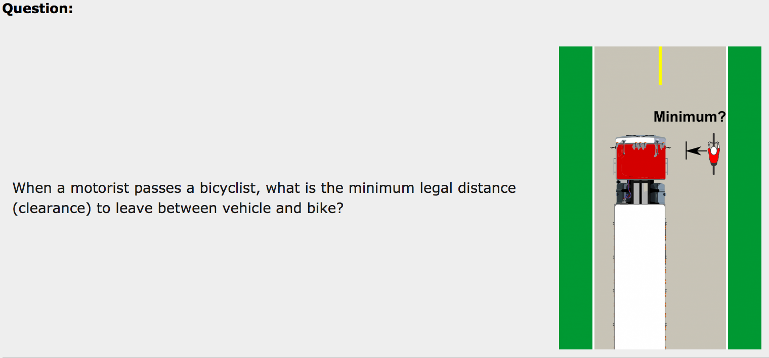 Question from the trucker module.