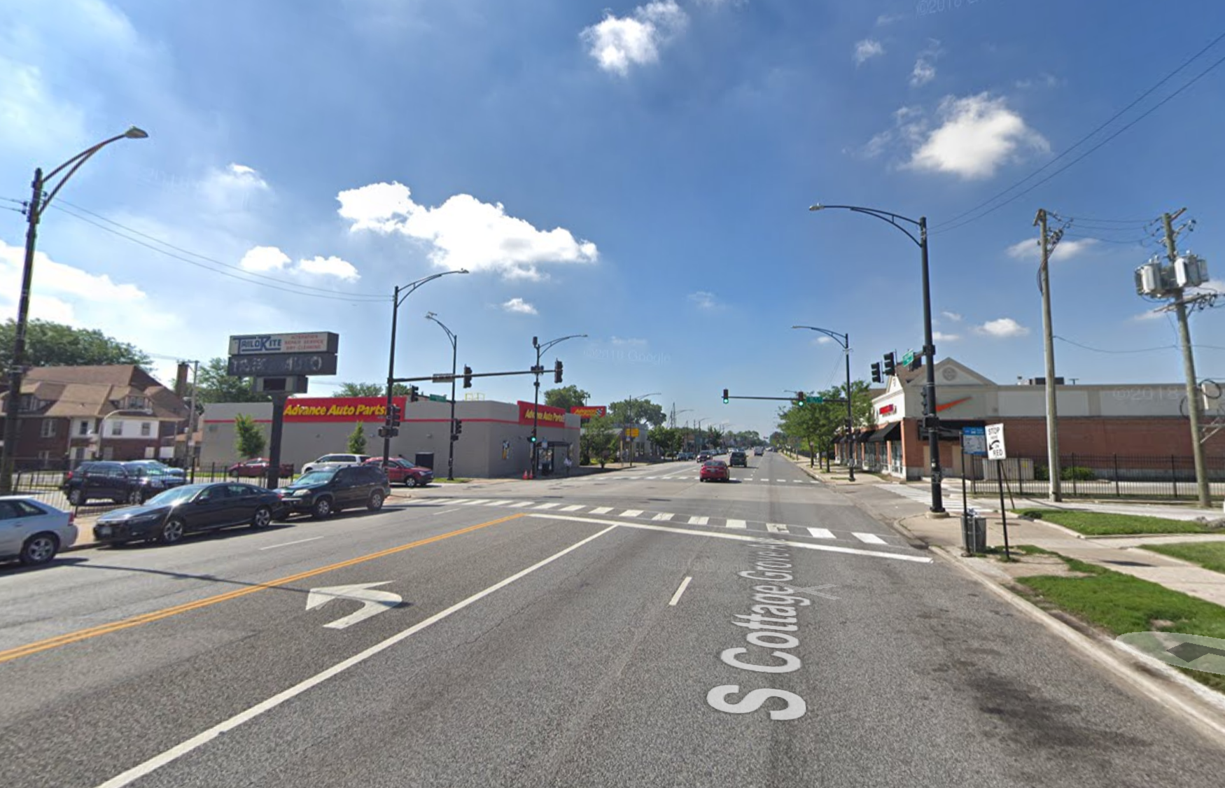 85th and Cottage Grove, looking south. Image: Google Maps