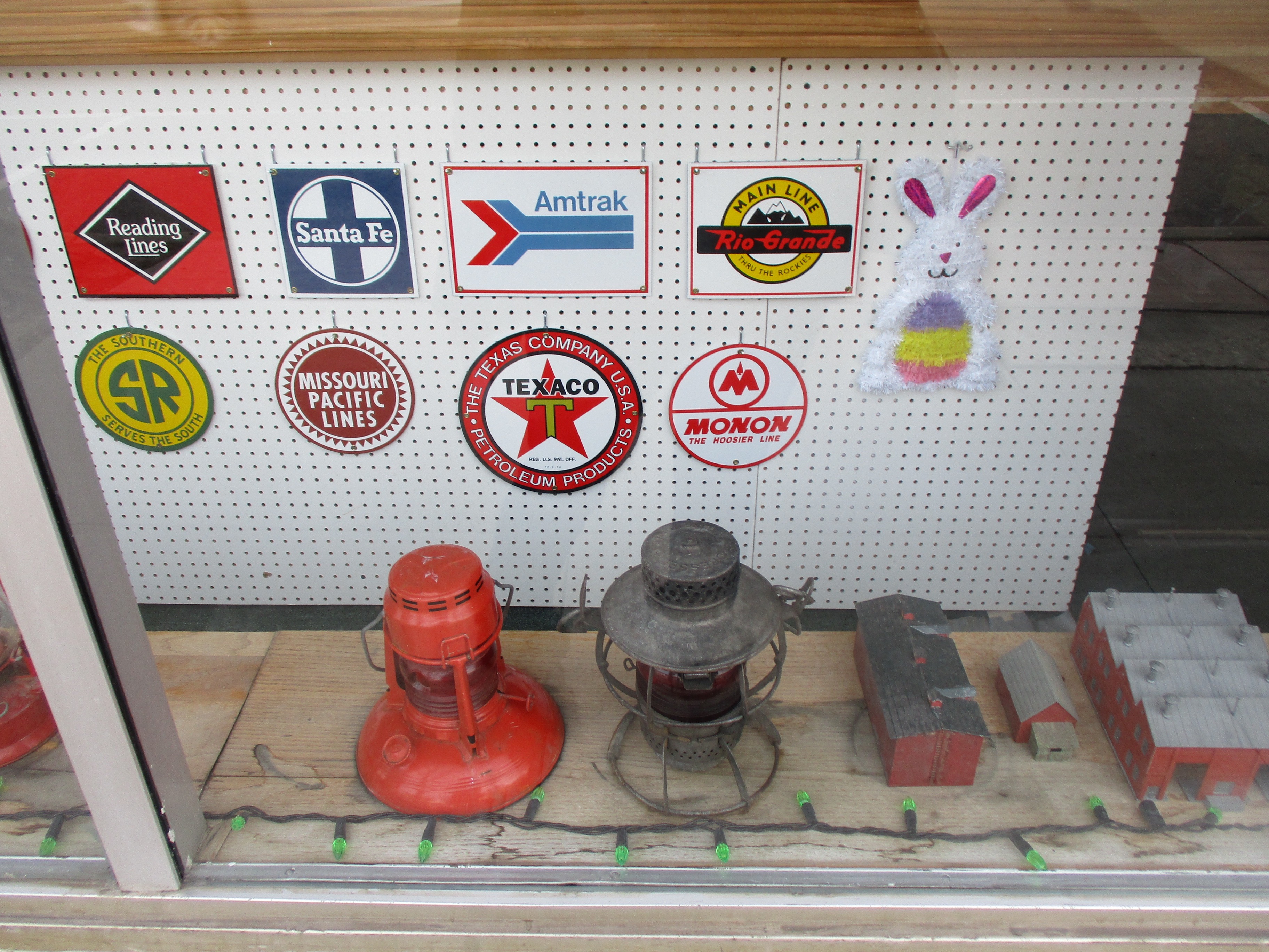 Railroad memorabilia in Antioch. Photo: Katherine Hodges
