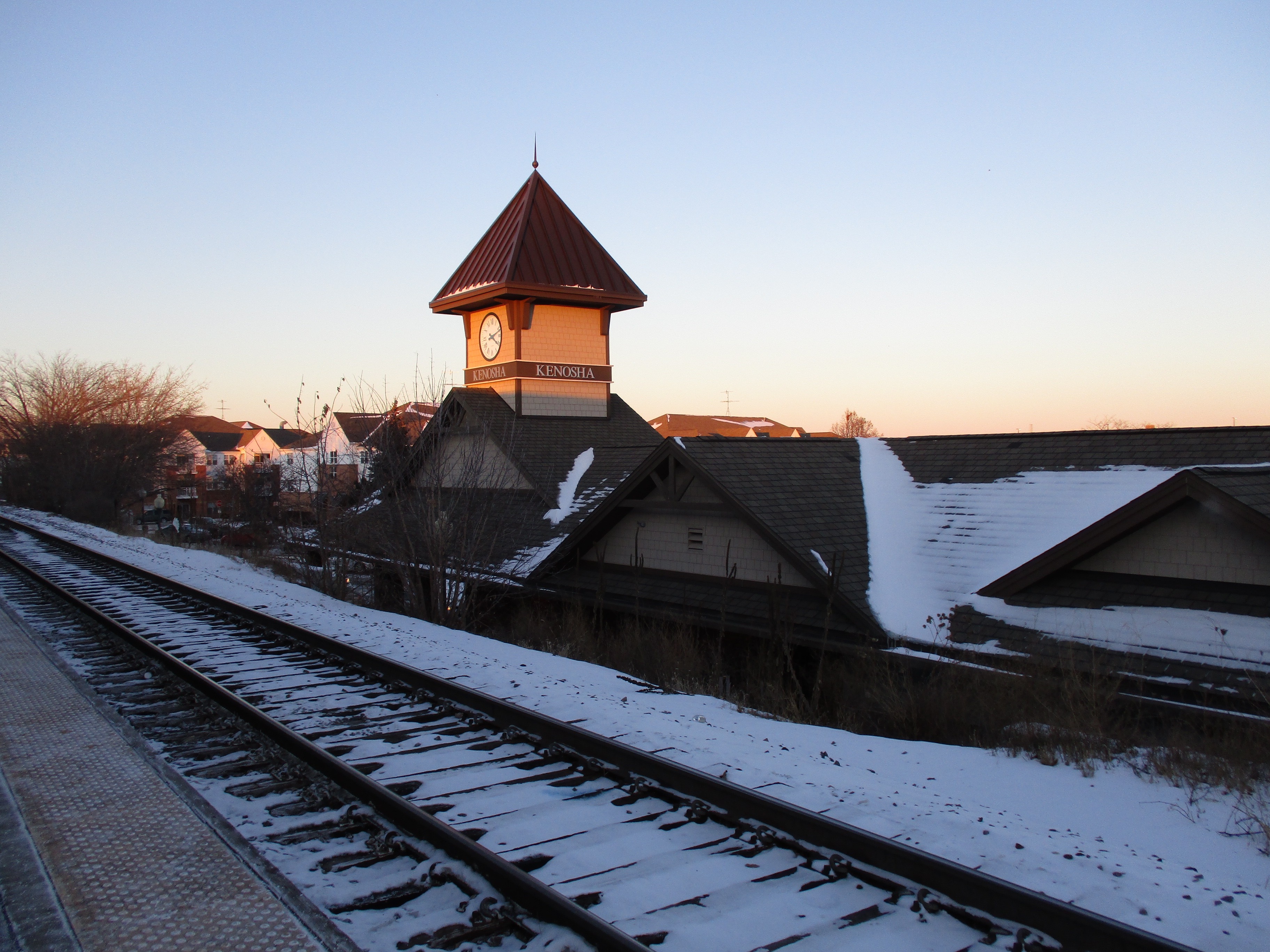 The Kenosha station. Photo: Katherine Hodges