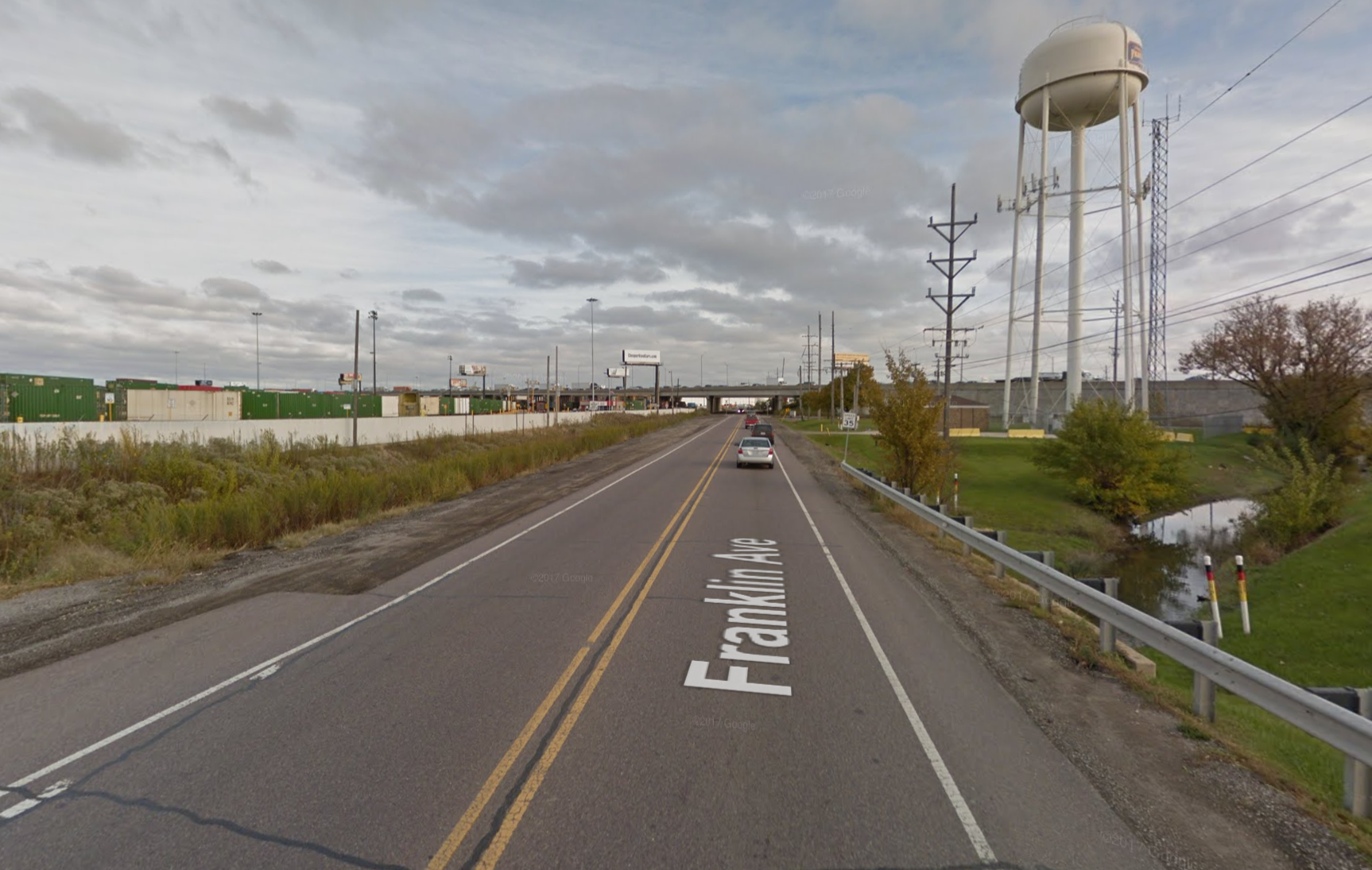 A typical stretch of Franklin Avenue as it appears now. Image: Google Maps
