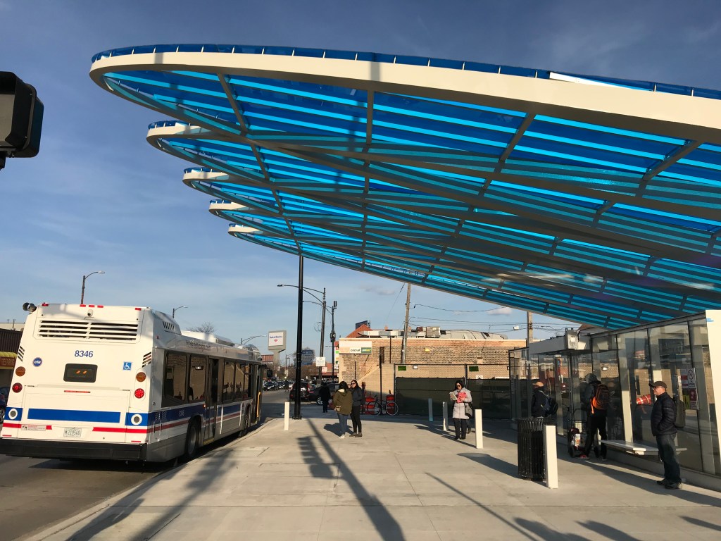 The $17 Million Belmont Blue Line Station Rehab Prioritizes Form Over Function