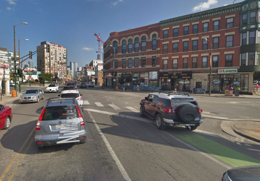 Driver, 90, Strikes Two Cyclists in West Town, Police Arrest One of the Cyclists