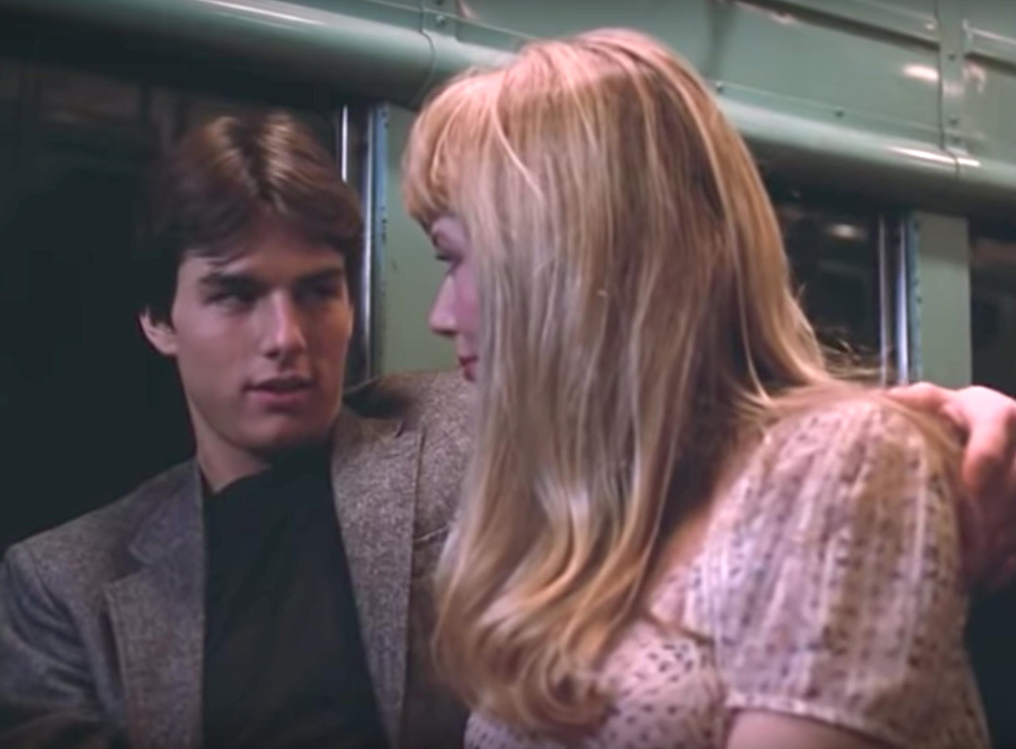 Tom Cruise and Rebecca de Mornay in "Risky Business."