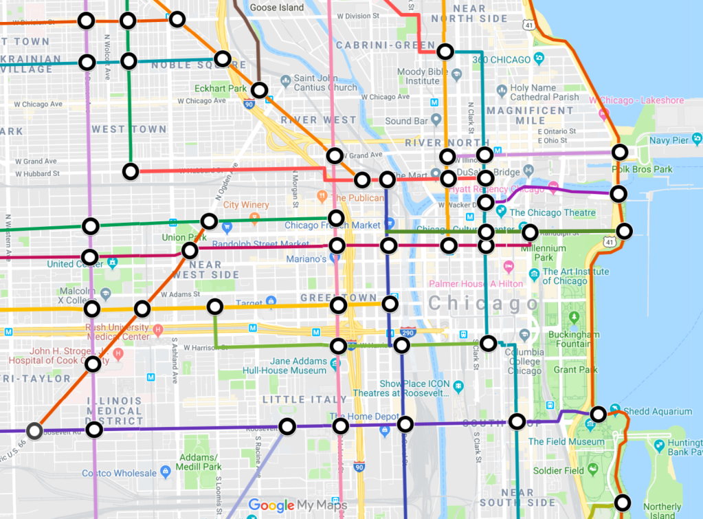 Our Transit-Style Map of the Chicago Bike Network Highlights Coverage, Equity Issues
