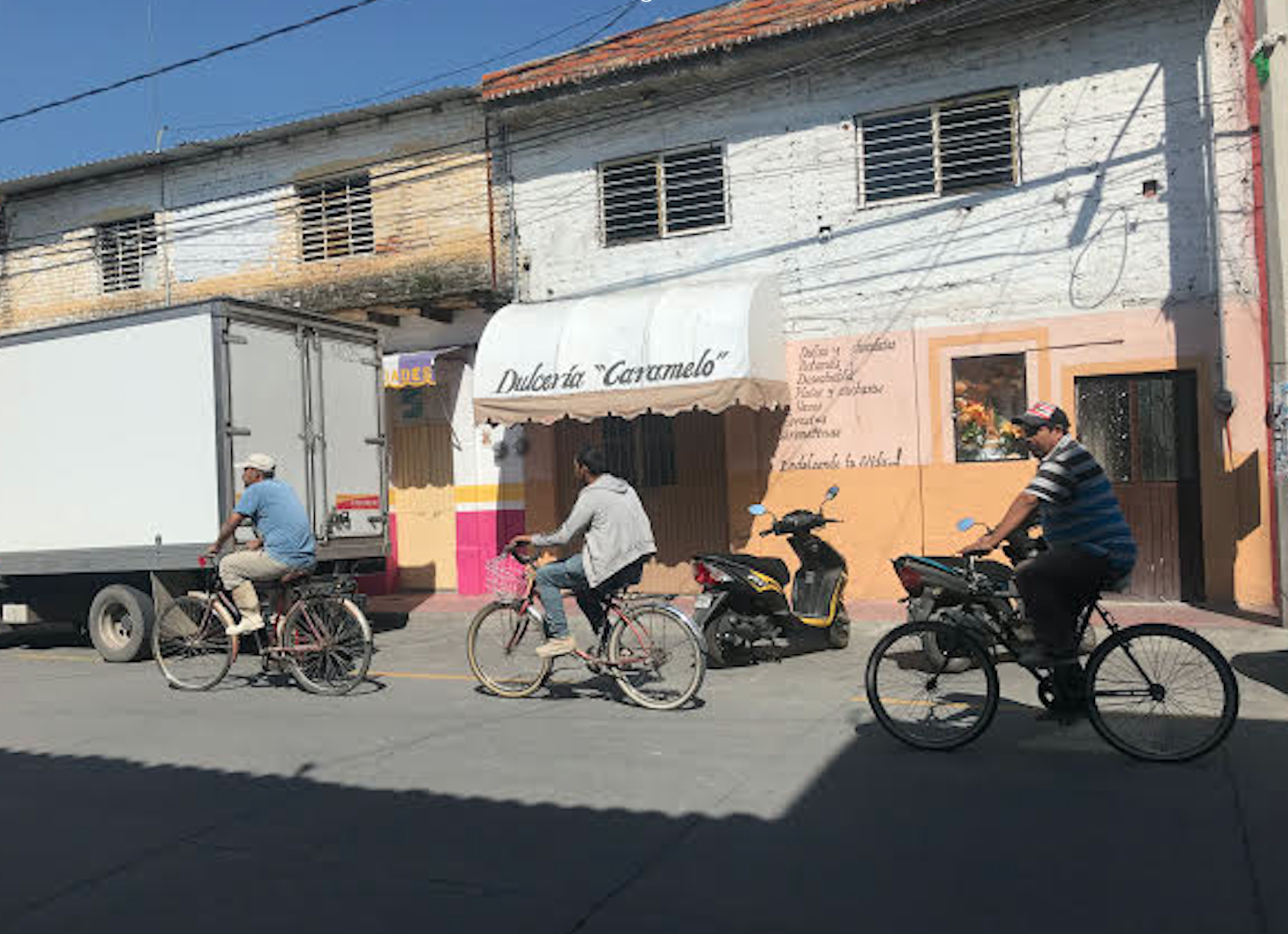 Biking in Tanhuato. Photo: Lynda Lopez